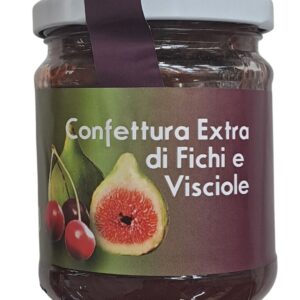 Confettura extra di fichi e visciola