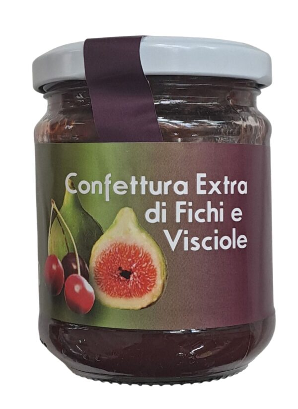 Confettura extra di fichi e visciola